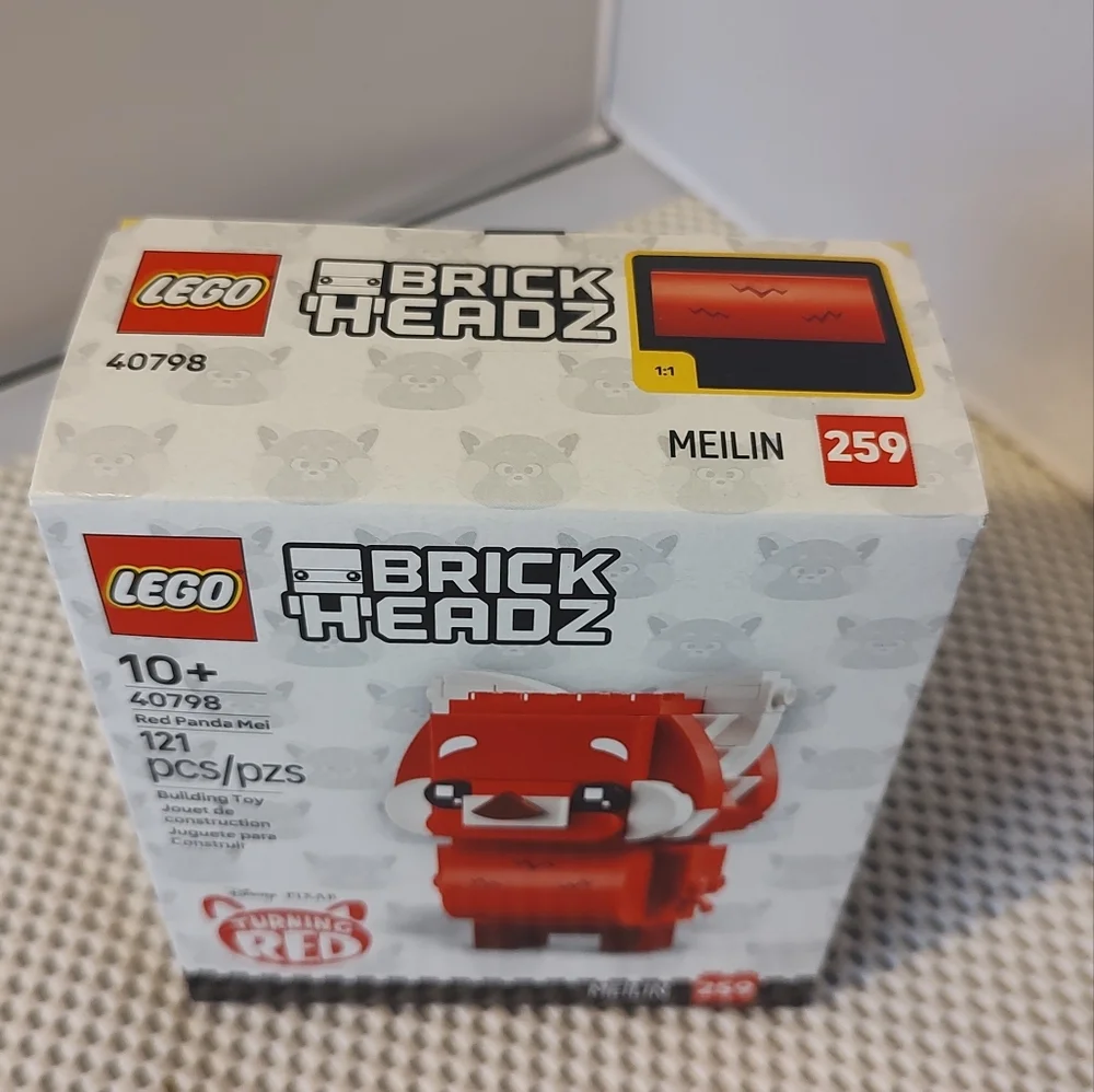 Lego 40798 Brick Headz Red Panda Mei Disney Pixar Turning Red Meilin #259